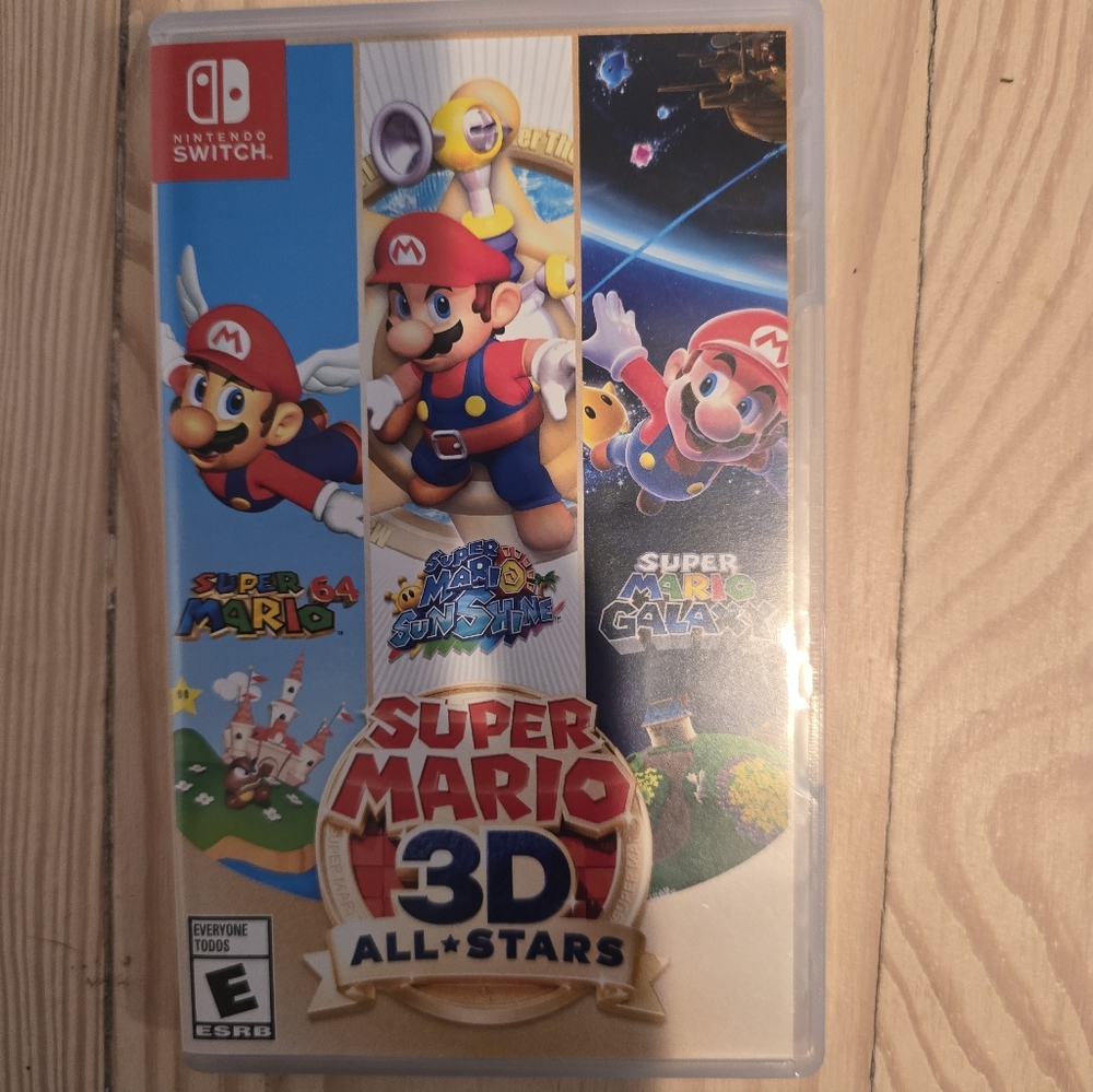 Nintendo Super Mario 3D All-Stars Game - Red, Blue, White